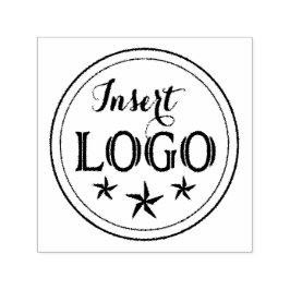 Auto Entintado Carimbo de Autoimpressão do logotipo 1,5 polegada 