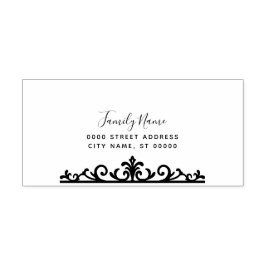 Auto Entintado Carimbo de Borracha com Autotoque Simples