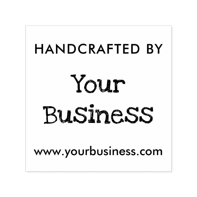 Auto Entintado Carimbo de Borracha de Autoimpressão Quadrada (Design)