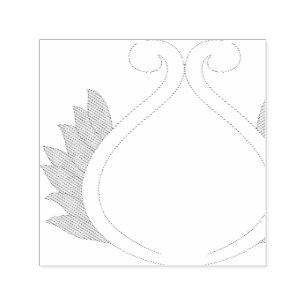 Auto Entintado Carimbo de Borracha de Incêndio Automático