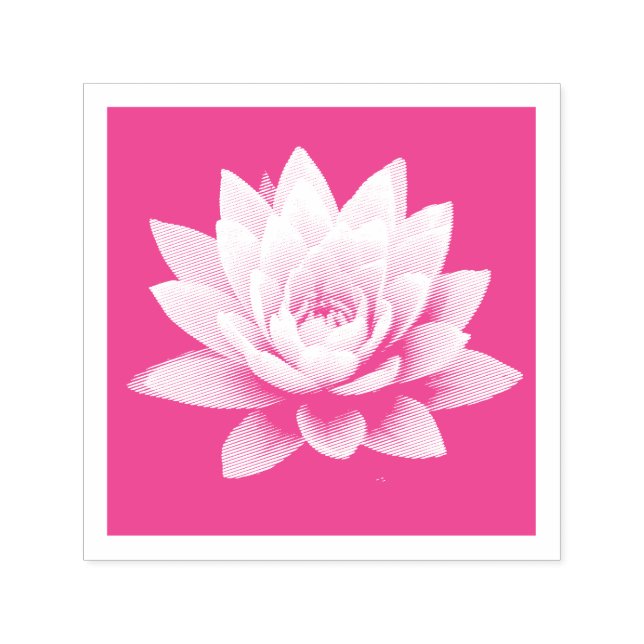 AUTO ENTINTADO CARIMBO DE BORRACHA LOTUS (Design)