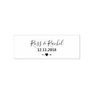 Auto Entintado Carimbo de casamento do concurso