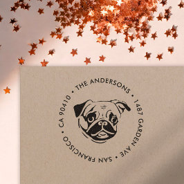 Auto Entintado Carimbo de endereço, Carimbo de endereço