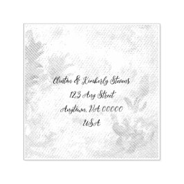 Auto Entintado Carimbo de Endereço de Automancha Elegante Adara P