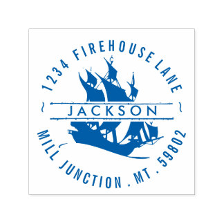 Auto Entintado Carimbo de Endereço de Devolução de Autossertação 