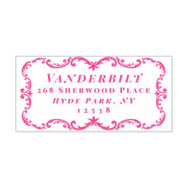 Auto Entintado Carimbo de Endereço de Devolução *Estância Luxe*