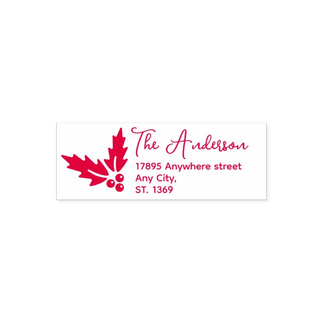 Auto Entintado Carimbo de Endereço de Retorno de Autosincronia (Design)