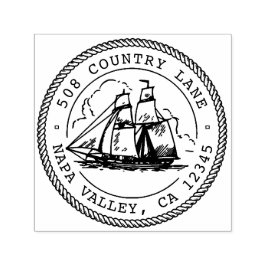 Auto Entintado Carimbo de Endereço Personalizado, Carimbo de Casa