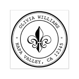 Auto Entintado Carimbo de Endereço Personalizado, Carimbo de Casa