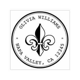 Auto Entintado Carimbo de Endereço Personalizado, Carimbo de Casa