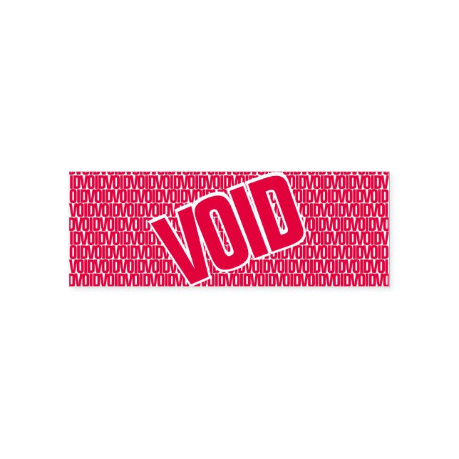 Auto Entintado Carimbo de Privacidade VOID (Design)