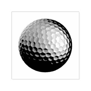Auto Entintado Carimbo de Tinta Automática da Bola de Golfe