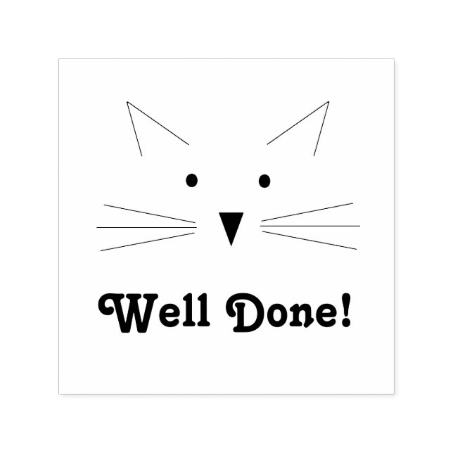 Auto Entintado Carimbo de Tinta Automática de Gato (Design)