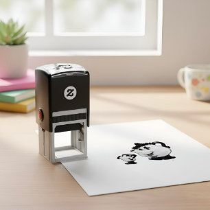 Auto Entintado Carimbo de Tinta Automática de Mug