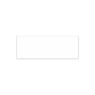 Auto Entintado Carimbo personalizado de 1,8" x 0,65"