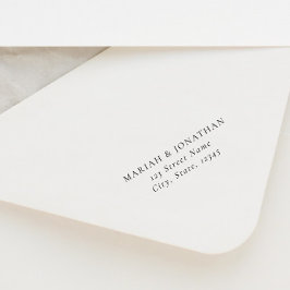 Auto Entintado Carimbo Personalizado de Autoimpressão de Endereço