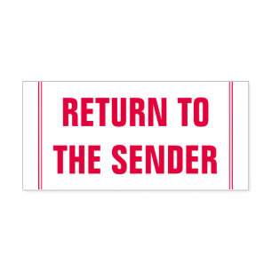 Auto Entintado Carimbo "RETORNAR AO REMETENTE"