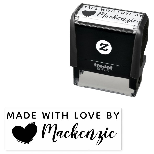 Auto Entintado Crianças Personalizadas Feitas Com Carimbo De Amor (In Situ)