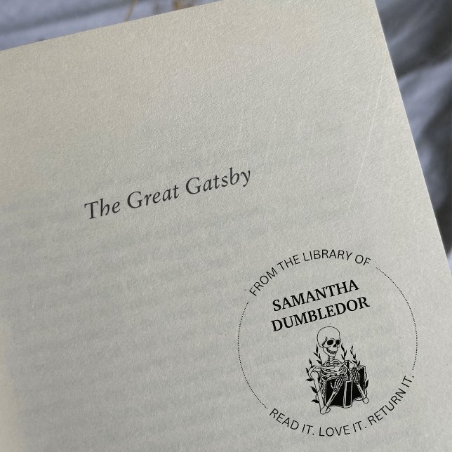 Auto Entintado Da Biblioteca das Flores Góticas do Carimbo (Criador carregado)