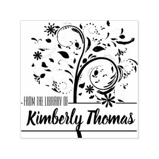 Auto Entintado Da Biblioteca Do Carimbo De Carimbo - Ex Libris