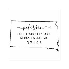 Auto Entintado Dacota do Sul: Carimbo de Retorno