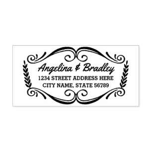 Auto Entintado Eterno  Carimbo de Endereço de Devolução