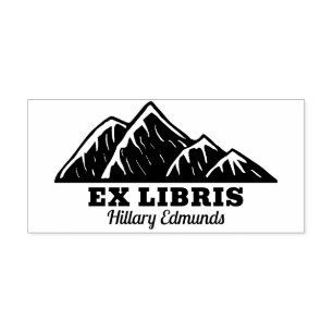 Auto Entintado Ex Libris Mounts Carimbo