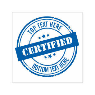 Auto Entintado Personalizar carimbo certificado personalizado