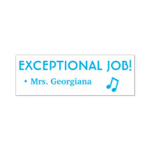 Positivo "EMPREGO EXCEPCIONAL"! Carimbo de borrach