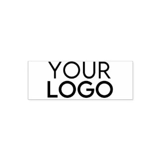 Auto Entintado Seu Logotipo Empresarial Carimbo de Borracha Perso