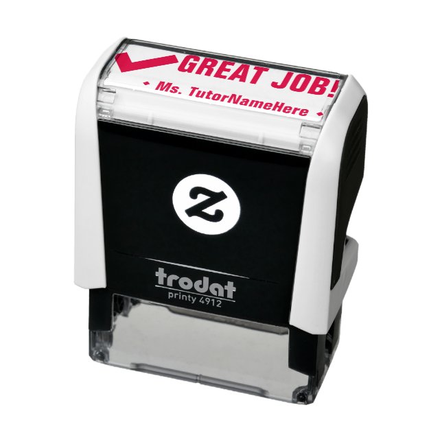 Auto Entintado "TRABALHO EXCELENTE!" Carimbo de borracha de feedb (Produto)