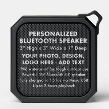 Auto-falante Bluetooth Personalizado à prova de ág