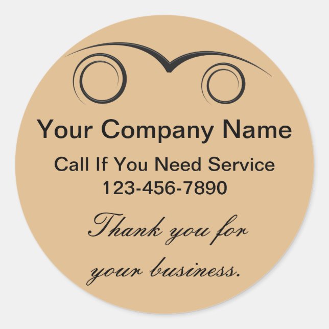 Autoagradecer-lhe os adesivos (Frente)