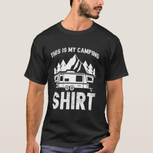Autocaravana Esta É Minha Camisa De Acampamento Av