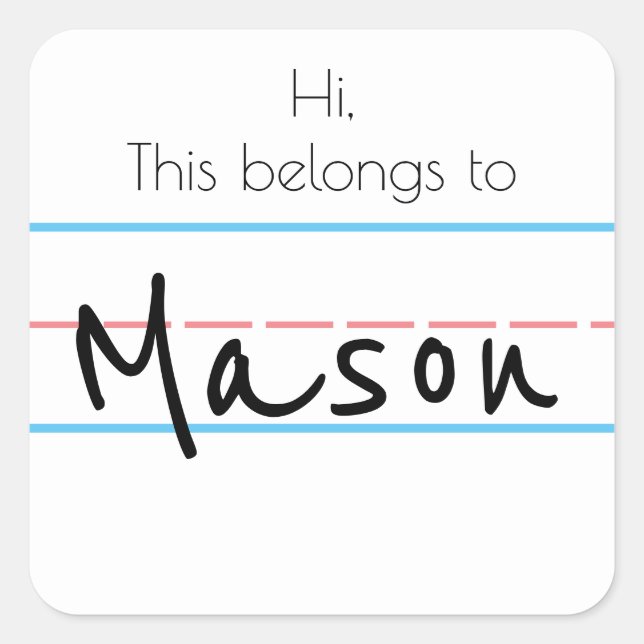 Autocolante (Frente)