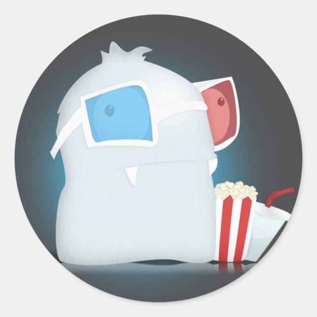 Autocolante 3D (Frente)