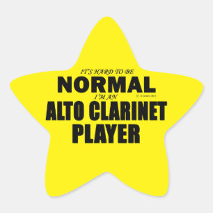 Autocolante Alto Clarinet