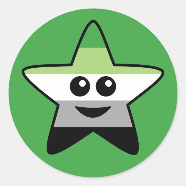 Autocolante Aromântico (Frente)