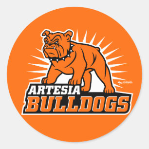 Autocolante Artesia Bulldogs