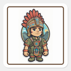 Autocolante Aztec