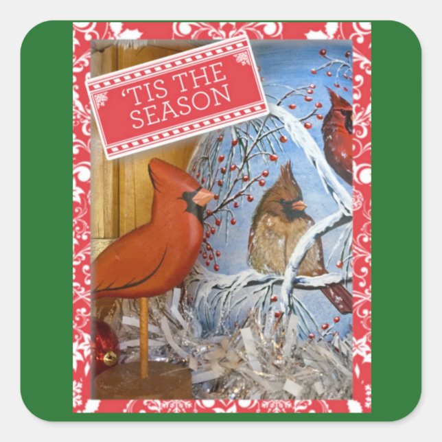 Autocolante Cardinal Amigos (Frente)