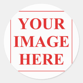 Autocolante circular personalizado para personaliz