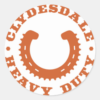 Autocolante Clydesdale MTB "Heavy Duty"