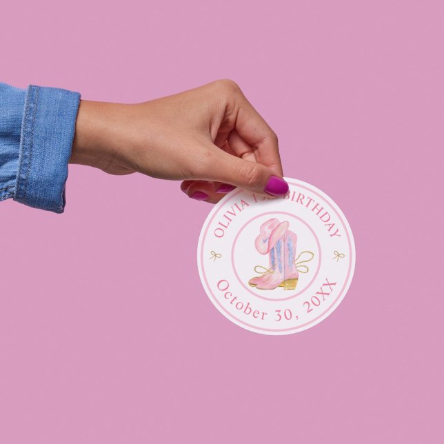 Autocolante Coquette Birthday (Criador carregado)