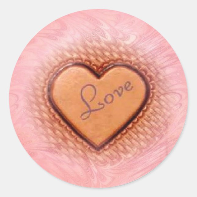 Autocolante de amor (Frente)