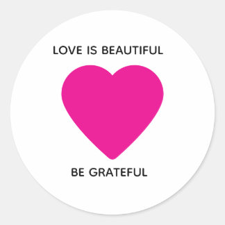 Autocolante de amor corajoso