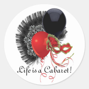 Autocolante de cabaré