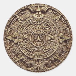 Autocolante de Calendário Mayan