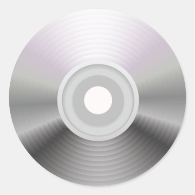 Autocolante de CD Round (Frente)