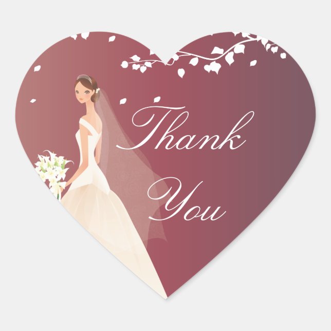 Autocolante de Chá de panela de Crimson Bride outo (Frente)